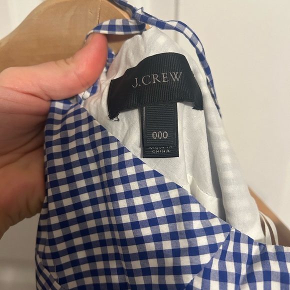 JCrew floor length gingham dress - Picture 9 of 13